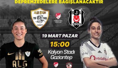 ALG Spor, Beşiktaş ile Kalyon Stadı’nda karşılaşacak