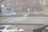 Bartın’da otomobilin çarptığı yaşlı kadın öldü, kaza anı anbean kameraya yansıdı
