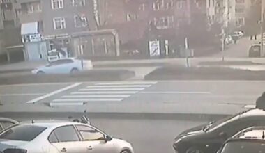 Bartın’da otomobilin çarptığı yaşlı kadın öldü, kaza anı anbean kameraya yansıdı