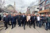 Bingöl’de AK Parti’den milletvekili aday adayı olan Korkutata’ya müracaatında binlerce kişi eşlik etti