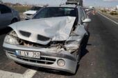 Depremzede aile Aksaray’da kaza yaptı: 4 yaralı