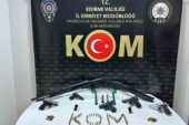 Edirne’de organize suç örgütlerine operasyon: 8 şüpheli yakalandı
