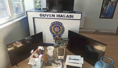 Evden televizyon ve akü çalan şahıslar JASAT’tan kaçamadı: 2 gözaltı