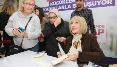 Gazeteci-Yazar Ayşe Kulin, Küçükçekmeceli kadınlarla buluştu