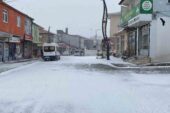 Karlıova ve Genç’te kar yağışı