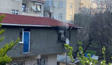 Maltepe’de madde bağımlısı olduğu iddia edilen şahıs evini yaktı
