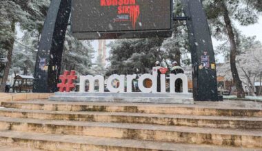Mardin’de Mart ayının son gününde kar yağışı sürprizi