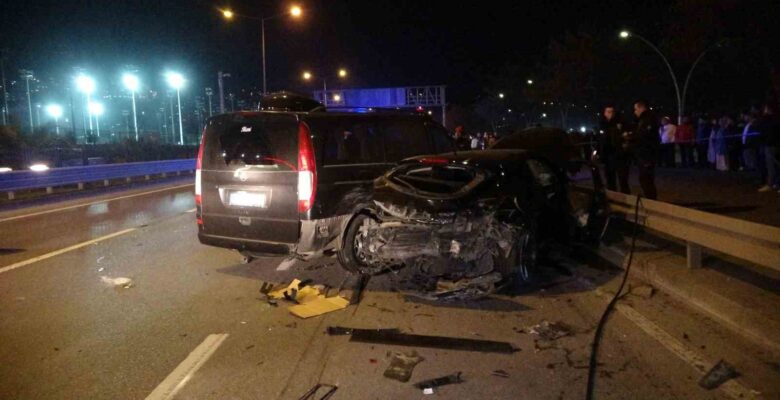 Trabzon’da zincirleme trafik kazası: 1 ölü, 5 yaralı