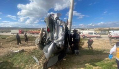 Afyonkarahisar’da kaza 1 öldü, 3 yaralı