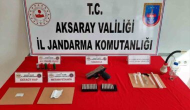 Aksaray’da jandarmadan uyuşturucu operasyonu: 1 gözaltı