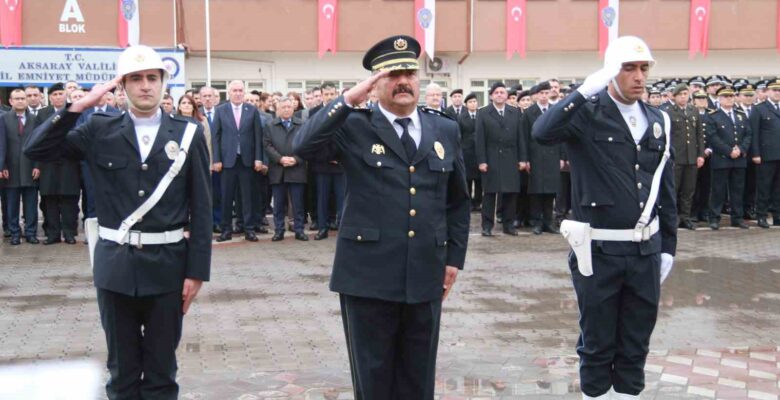 Aksaray’da Türk Polis Teşkilatı’nın kuruluşunun 178. yılı kutlandı