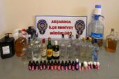 Alkol imalatına polisten baskın