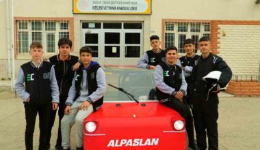 Amasya’da liselilerin yaptığı elektrikli araç TEKNOFEST’te yarışacak