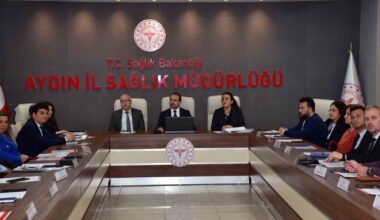 Aydın’da ’İl Acil Sağlık Hizmetleri Koordinasyon Komisyonu’ toplandı