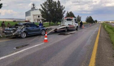 Bismil’de trafik kazası: 2 yaralı