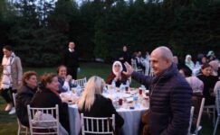 Büyükçekmeceli kadınlar Edirne’de iftar yemeğinde bir araya geldi
