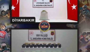 Diyarbakır ve Van’da toplam 47 kilo uyuşturucu ele geçildi