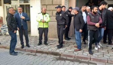 Edremit’te Polis Haftası kutlamaları kapsamında mevlit okutuldu