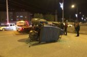 Iğdır’da otomobil traktöre çarptı: 6 yaralı