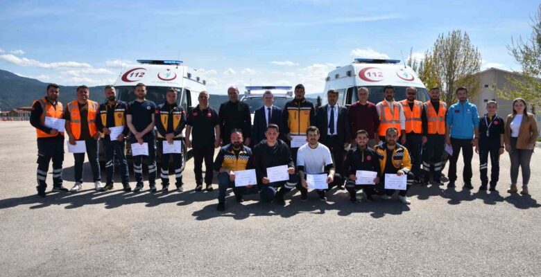 Karabük’te “Ambulans Sürüş Teknikleri Eğitimi” verildi