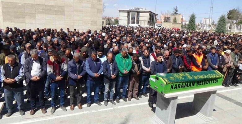 Kazada ölen 2 mermer işçisi Karaman’da son yolculuğuna uğurlandı