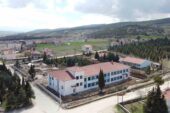 Keçiborlu Uçak Bakım Teknolojisi Mesleki ve Teknik Anadolu Lisesi inşaatında sona yaklaşıldı