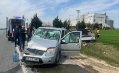 Kırklareli’nde trafik kazası: 2 yaralı