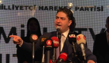 MHP’li Özdemir: “Türk milletiyle bir ve beraber olamayanlar Türk milletinin hasımlarıyla kol kola girmişler”