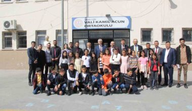 Milli Eğitim Bakanlığı yetkilileri, Şırnak’ı TIMSS’de temsil edecek olan okulu inceledi