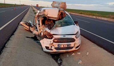 Nusaybin’de trafik kazası: 1 ölü, 3 yaralı