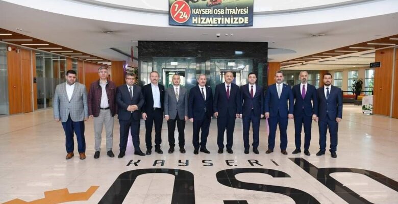 Özhaseki ve Gürcan’dan Kayseri OSB’ye ziyaret