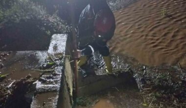 Sağanak yağışlar Nusaybin’de hayatı olumsuz etkiledi