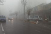 Şırnak’ta etkili olan sis, görüş mesafesini 10 metreye düşürdü