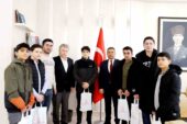 Türkiye finallerine kalan öğrencilerden ziyaret