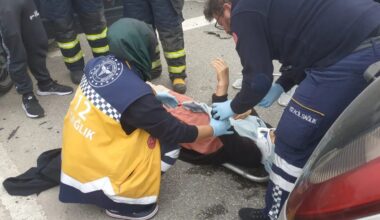 Yalova’da 3 araçlı zincirleme kaza: 1 yaralı