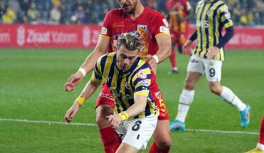 Ziraat Türkiye Kupası: Fenerbahçe: 2 – Kayserispor: 1 (İlk yarı)