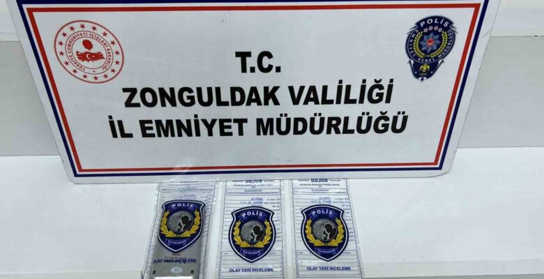 Zonguldak’ta uyuşturucu operasyonu: 1 gözaltı