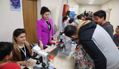 Elazığ’da depremzede çocuklara yönelik bilim şenliği