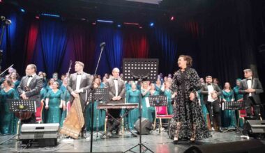İl Milli Eğitim Müdürlüğü Öğretmenler Korosundan Türk müziği ziyafeti
