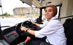 Mersin’de otobüs şoförlerine ’İleri Sürüş Teknikleri Eğitimi’