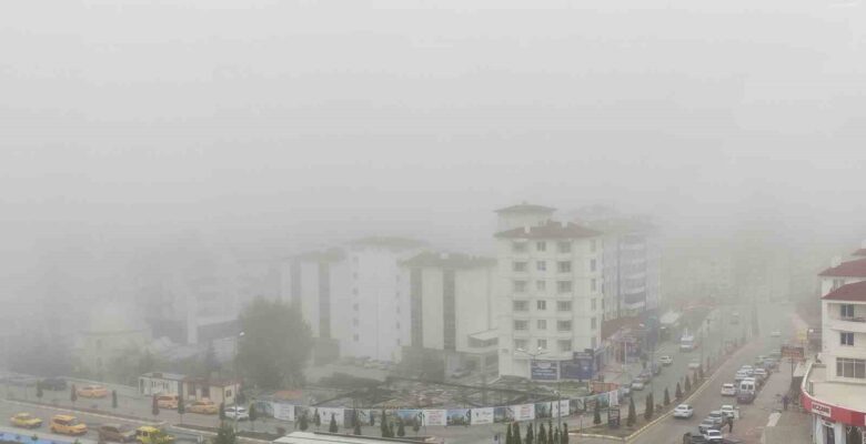 Yozgat’ta sis etkili oldu