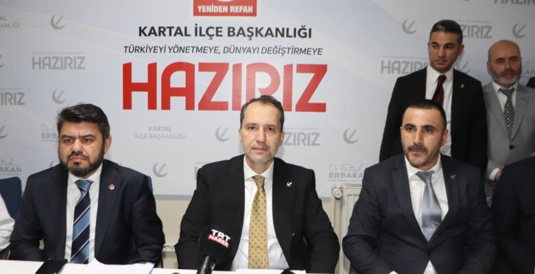 Fatih Erbakan: ‘’Milli Görüş’ü Yeniden Refah Partisi’yle yeniden meclise taşımak nasip oldu’’