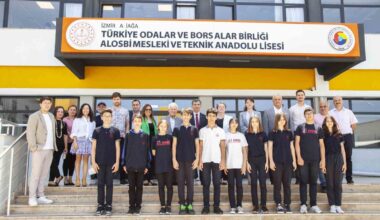 İzmir’den Türkiye’ye örnek okul: Geleceğin sanayicileri ALOSBİ’de yetişiyor