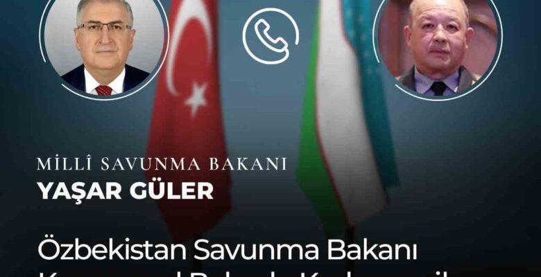 Milli Savunma Bakanı Güler Özbek mevkidaşı ile görüştü