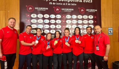 U20 Kadın Milli Güreş Takımı, Avrupa üçüncüsü