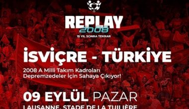 Türkiye – İsviçre maçının yıldızları, depremzedeler için 15 sene sonra sahada