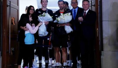 2024 Paris Olimpiyatları’na katılma hakkı kazanan Filenin Sultanları, Türkiye’ye döndü