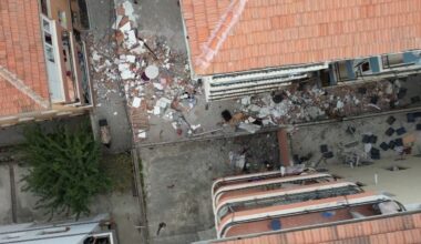 Ankara’daki doğalgaz patlamasına tanık olan vatandaş, “Bina resmen yerinden kalktı”
