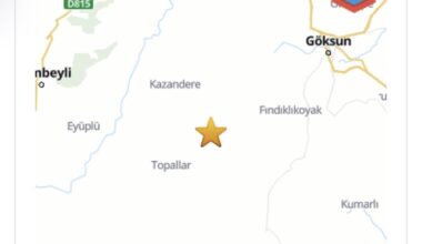 Kahramanmaraş’taki 4,6 büyüklüğündeki depremde olumsuz durum yok