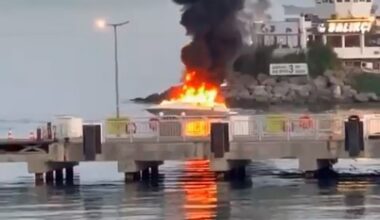 Ataköy’deki tekne yangınında 1’i ağır 4 kişinin yaralandığı ortaya çıktı